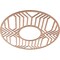 Ekena Millwork Empire Wood Fretwork Pierced Ceiling Medallion, Cherry, 32"OD x 11 3/4"ID x 1/4"T CMWP32X32X0250EPCH - alternate 4